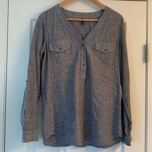 NYDJ Linen Blouse